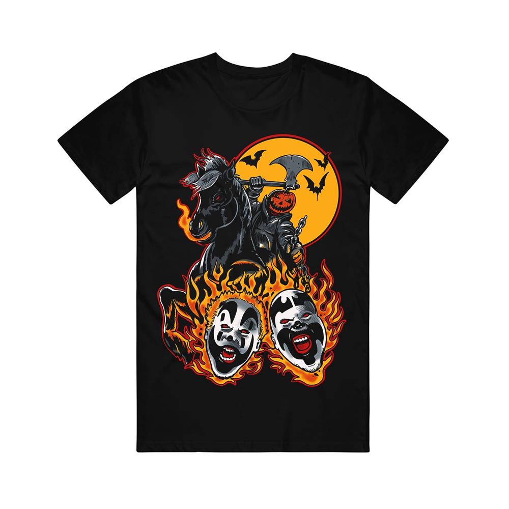 T-Shirt Headless Horseman Black by Insane Clown Posse : MerchNow - Your Favorite Band Merch 