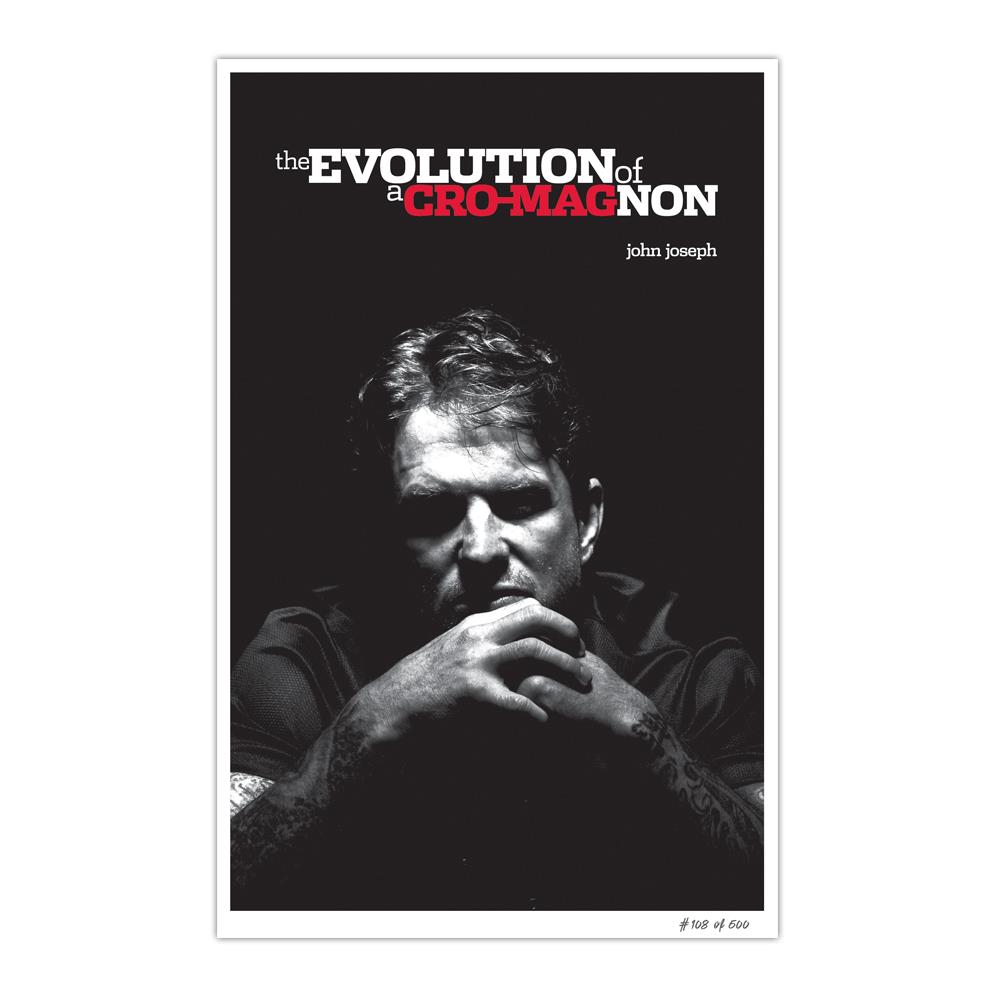 The Evolution Of A Cro-Magnon  11X17 Hand Numbered Print