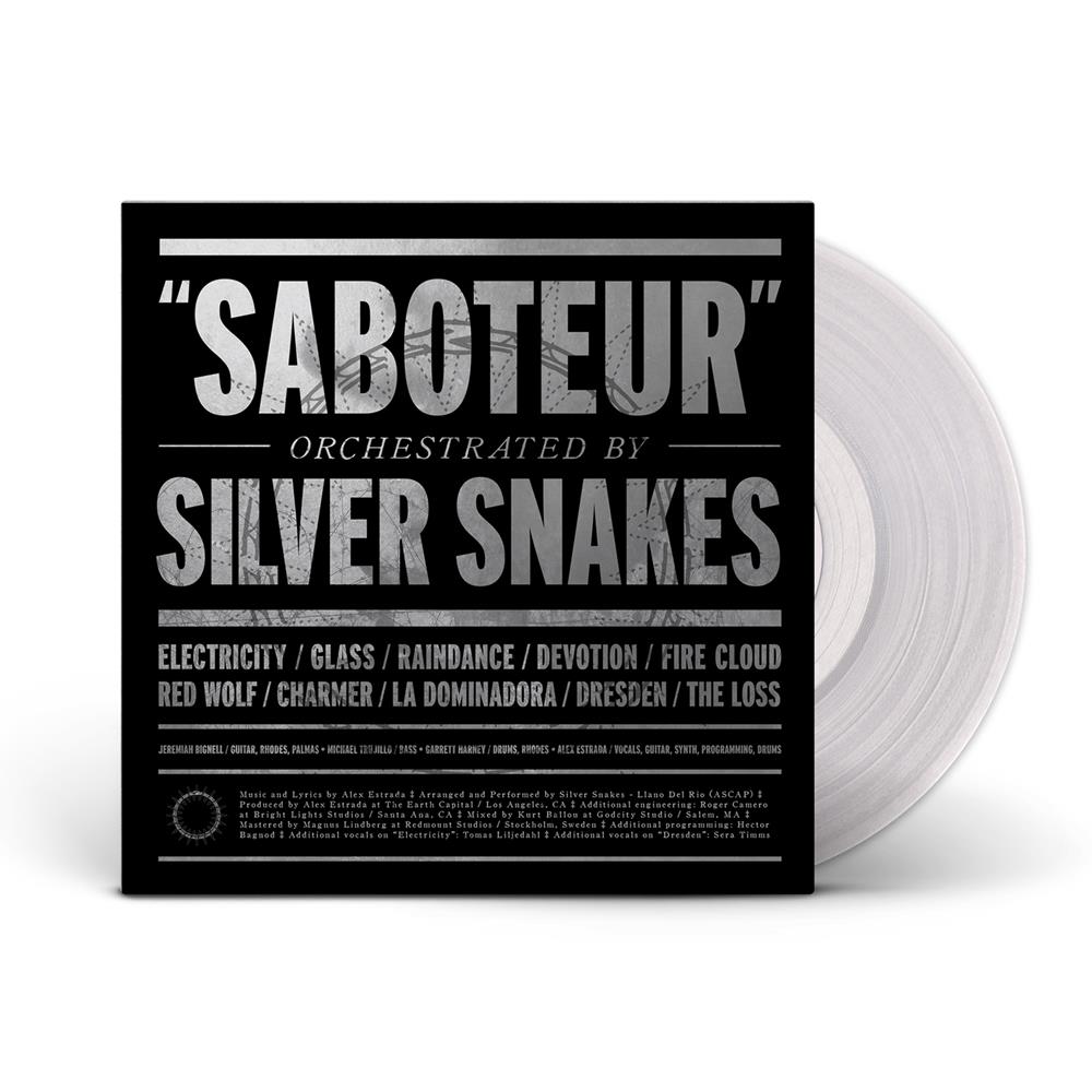 Silver Snakes - Saboteur Clear Vinyl