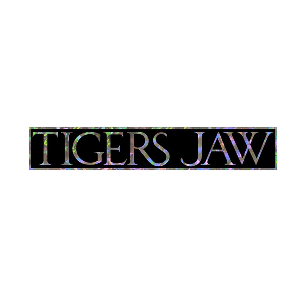 Product image Sticker Tigers Jaw Logo Holographic