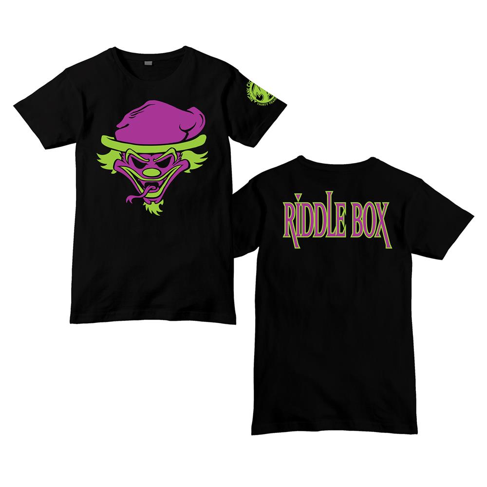 Product image T-Shirt Insane Clown Posse Riddlebox Reversed Black