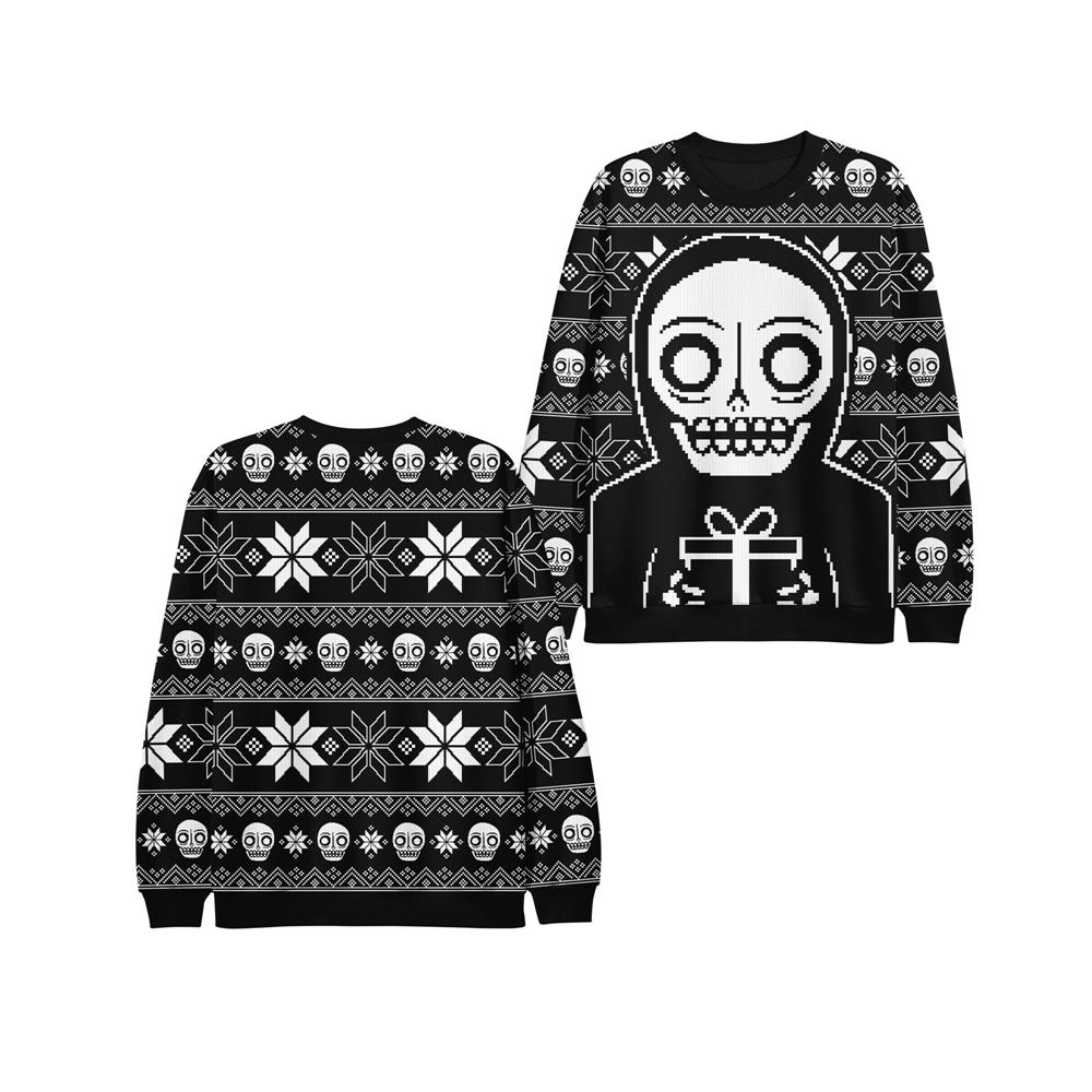 Product image Sweater Senses Fail Ugly Xmas Black/White Knit