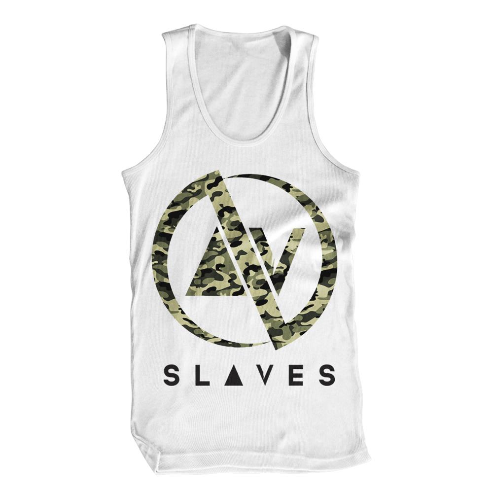 *Limited Stock* Camo White Tank Top