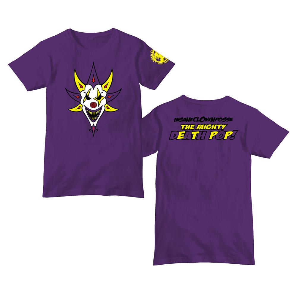 Product image T-Shirt Insane Clown Posse Death Pop Album Purple