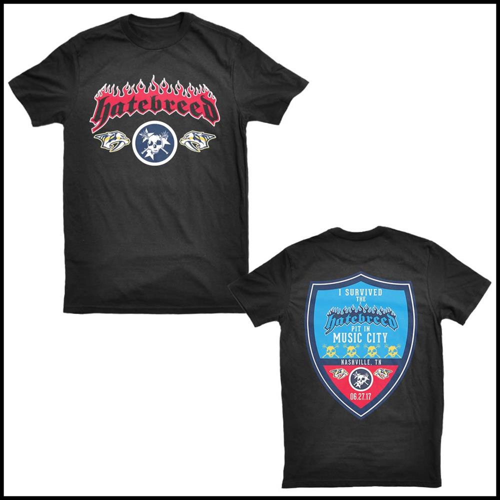 Product image T-Shirt Hatebreed I Survived Nashville Black