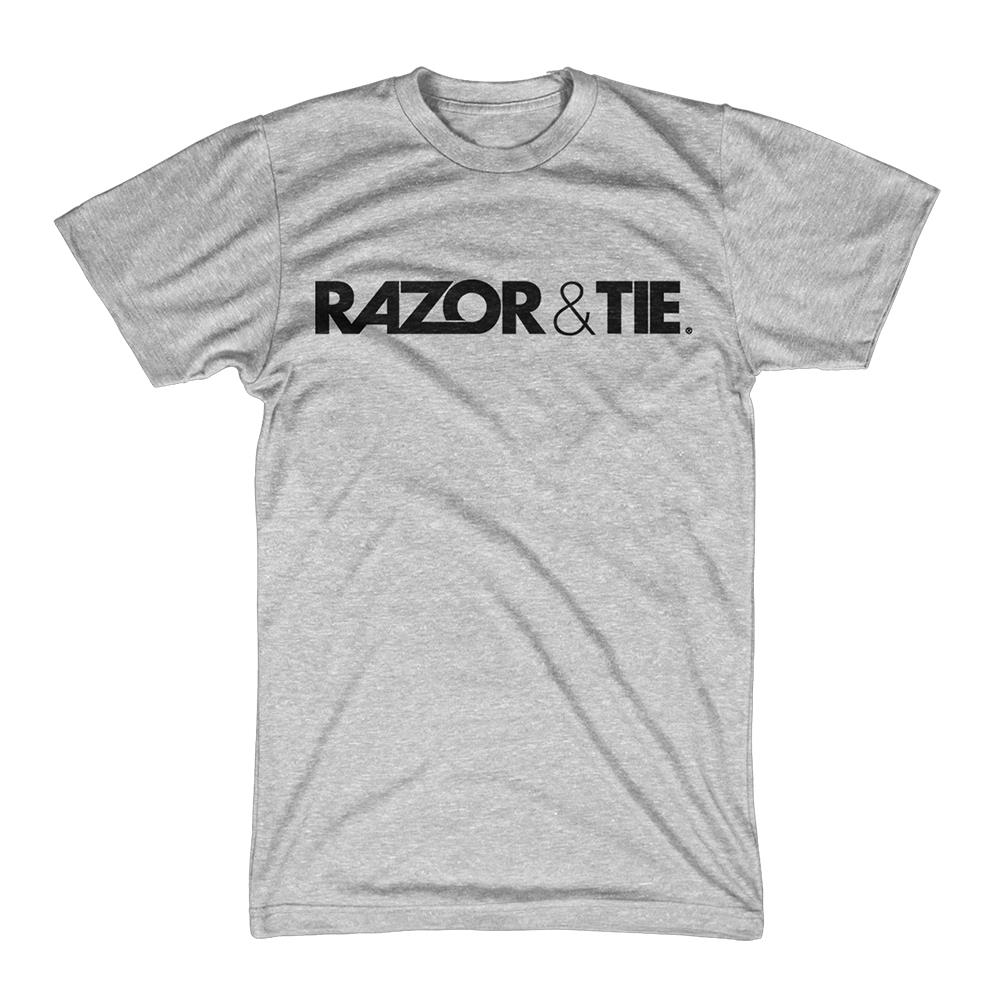 Razor And Tie Logo Black On Gray RZRT MerchNOW Your Favorite