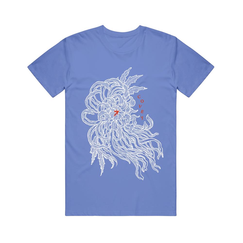 Product image T-Shirt Covet Flower Columbia Blue
