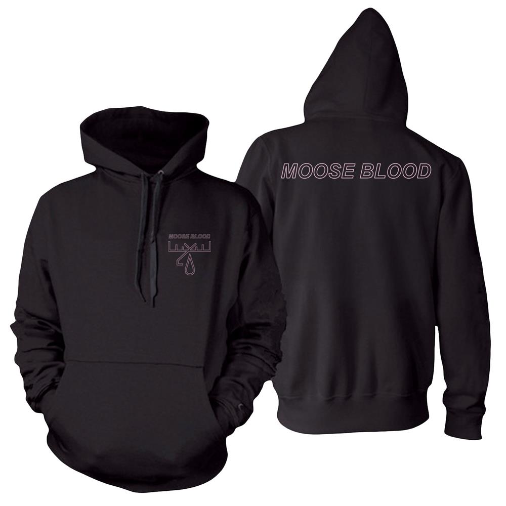 Product image Pullover Moose Blood Logo Black