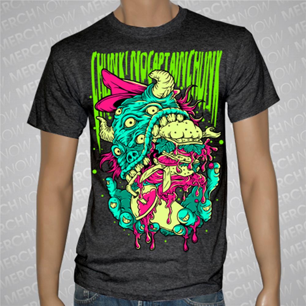 T Shirt Monster Dark Heather By Chunk No Captain Chunk Merchnow Your Favorite Band Merch Music And More