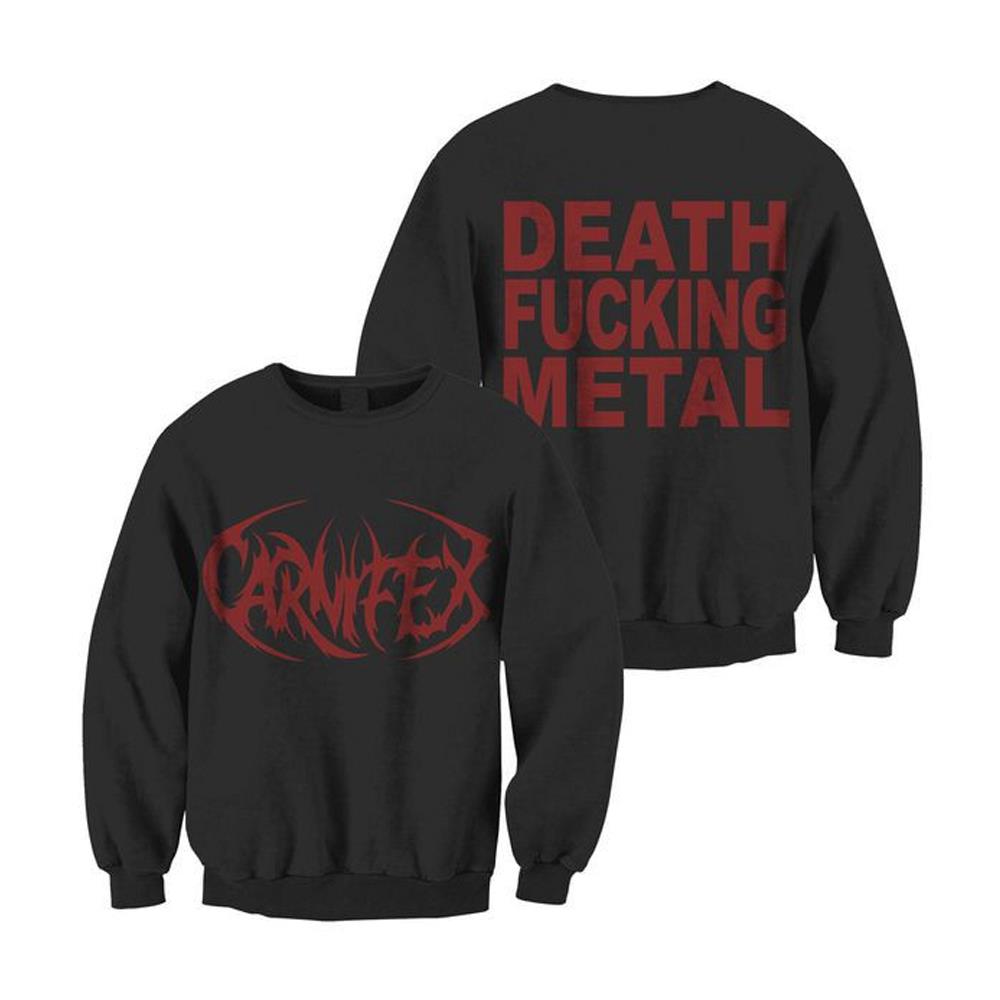Death Metal Black Crewneck : MNDI : MerchNOW - Your Favorite Band Merch