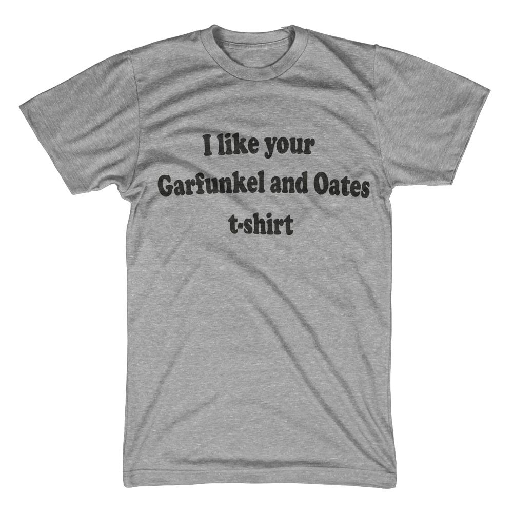 Product image T-Shirt Garfunkel & Oates I Like Your G & O Heather Grey