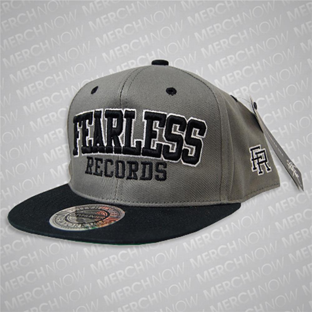 Grey/Black Snapback : FEAR : MerchNOW - Your Favorite Band Merch, Music ...