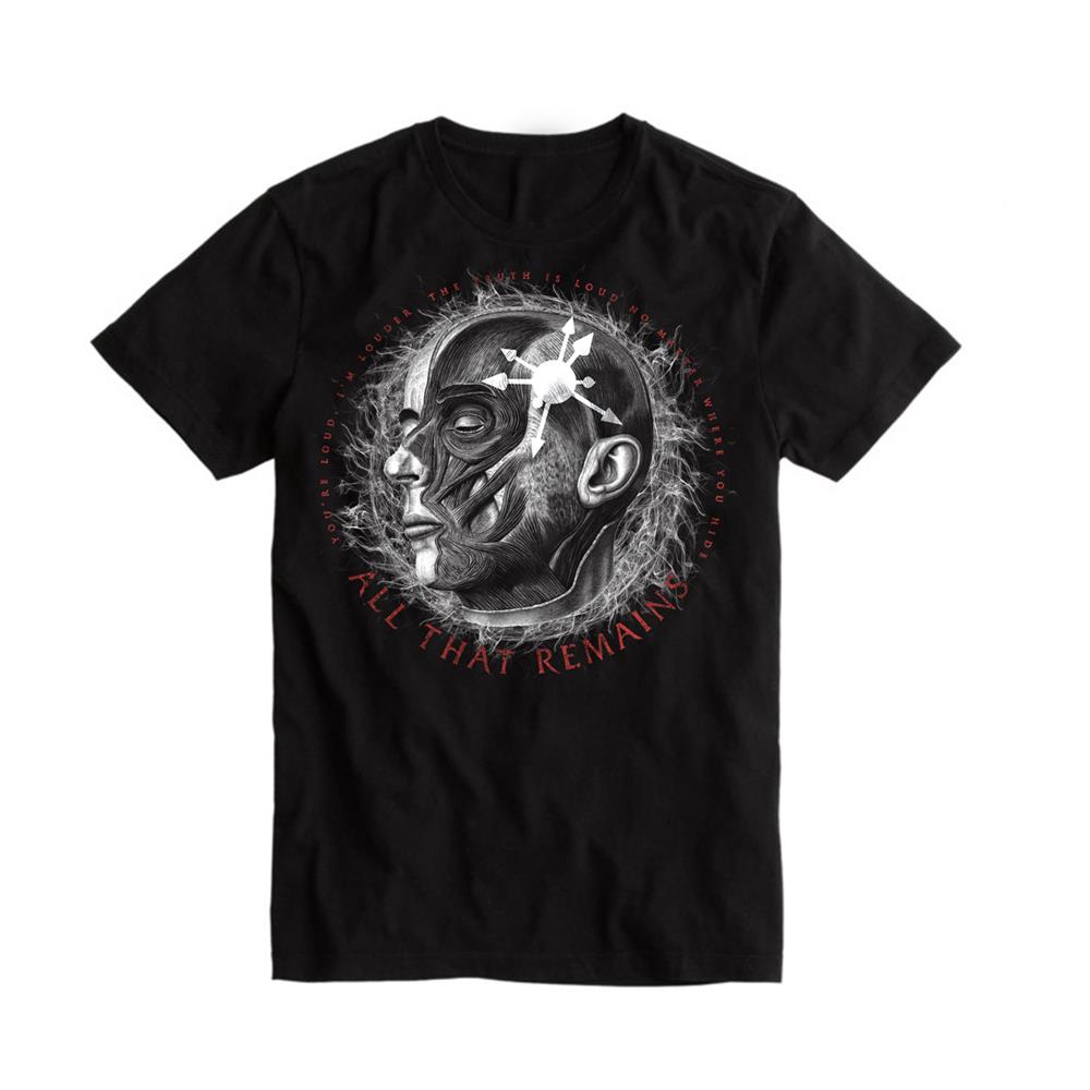 T-Shirt Chaos Black by All That Remains : MerchNow - Your Favorite Band ...