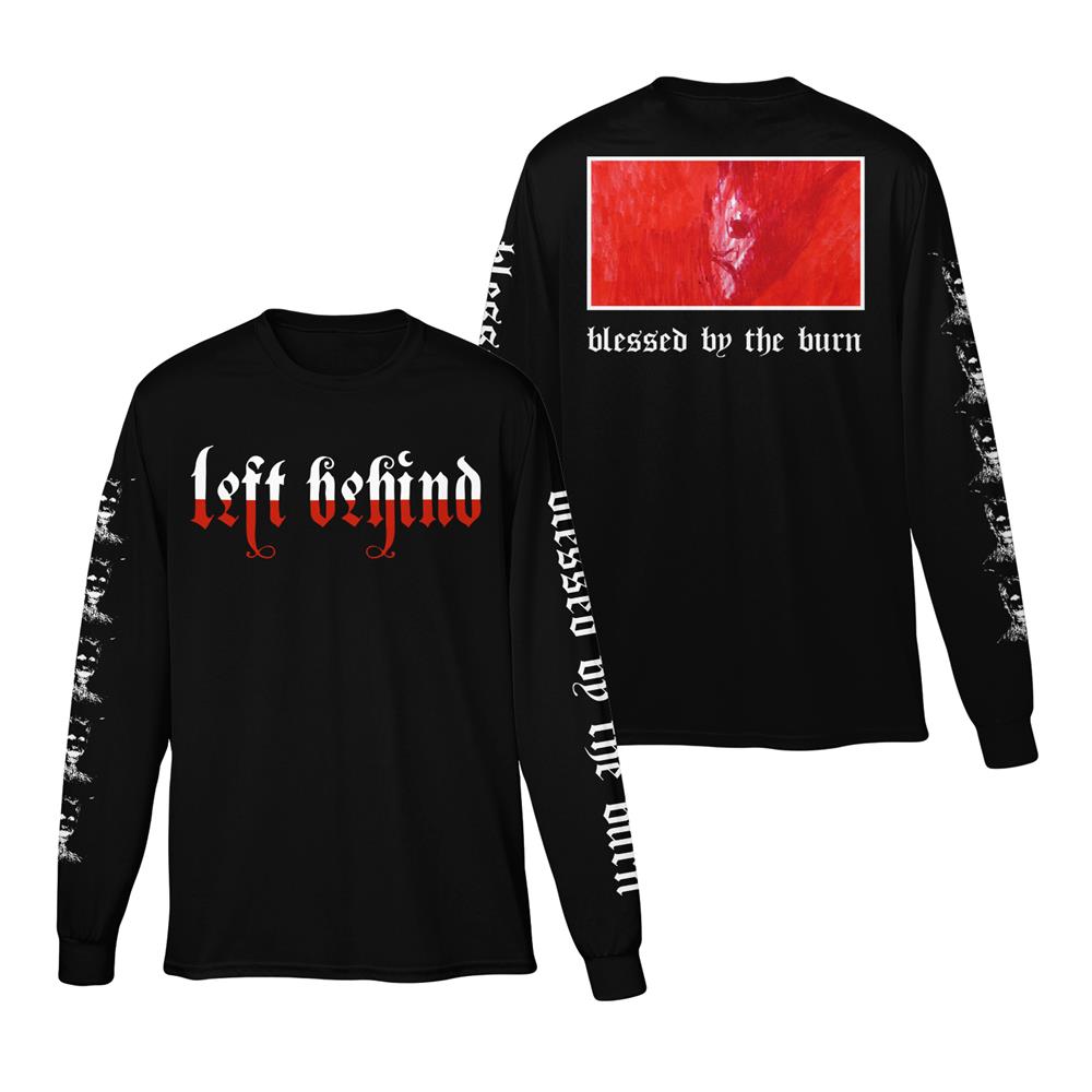 Blessed By The Burn Black Long Sleeve