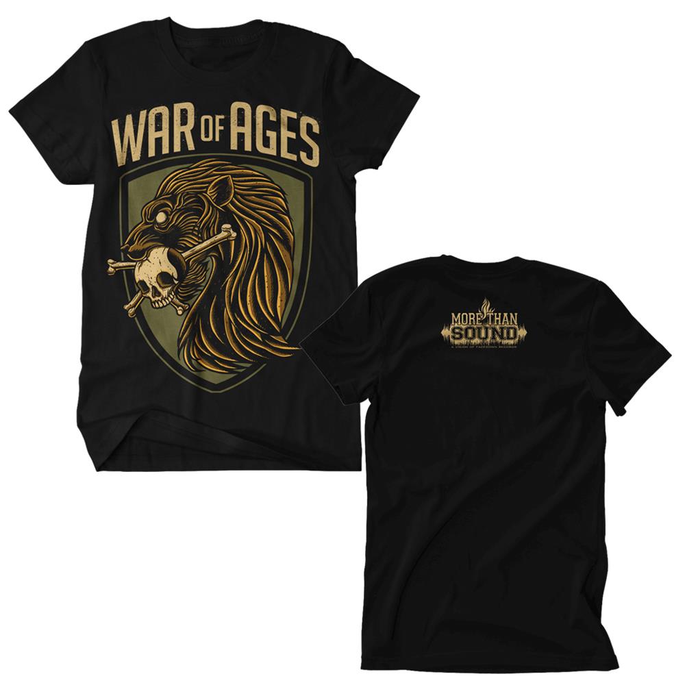 Product image T-Shirt War Of Ages More Than Sound Benefit Black