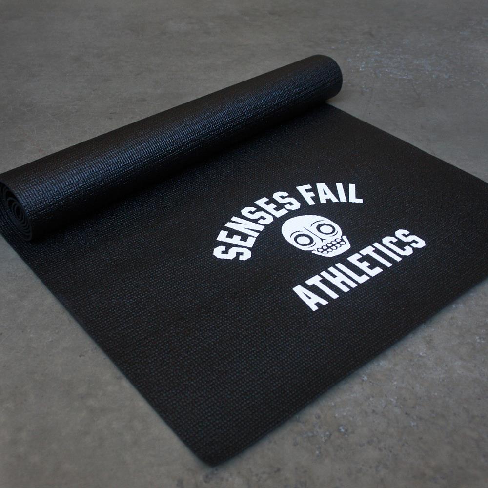 Athletics Black Yoga Mat