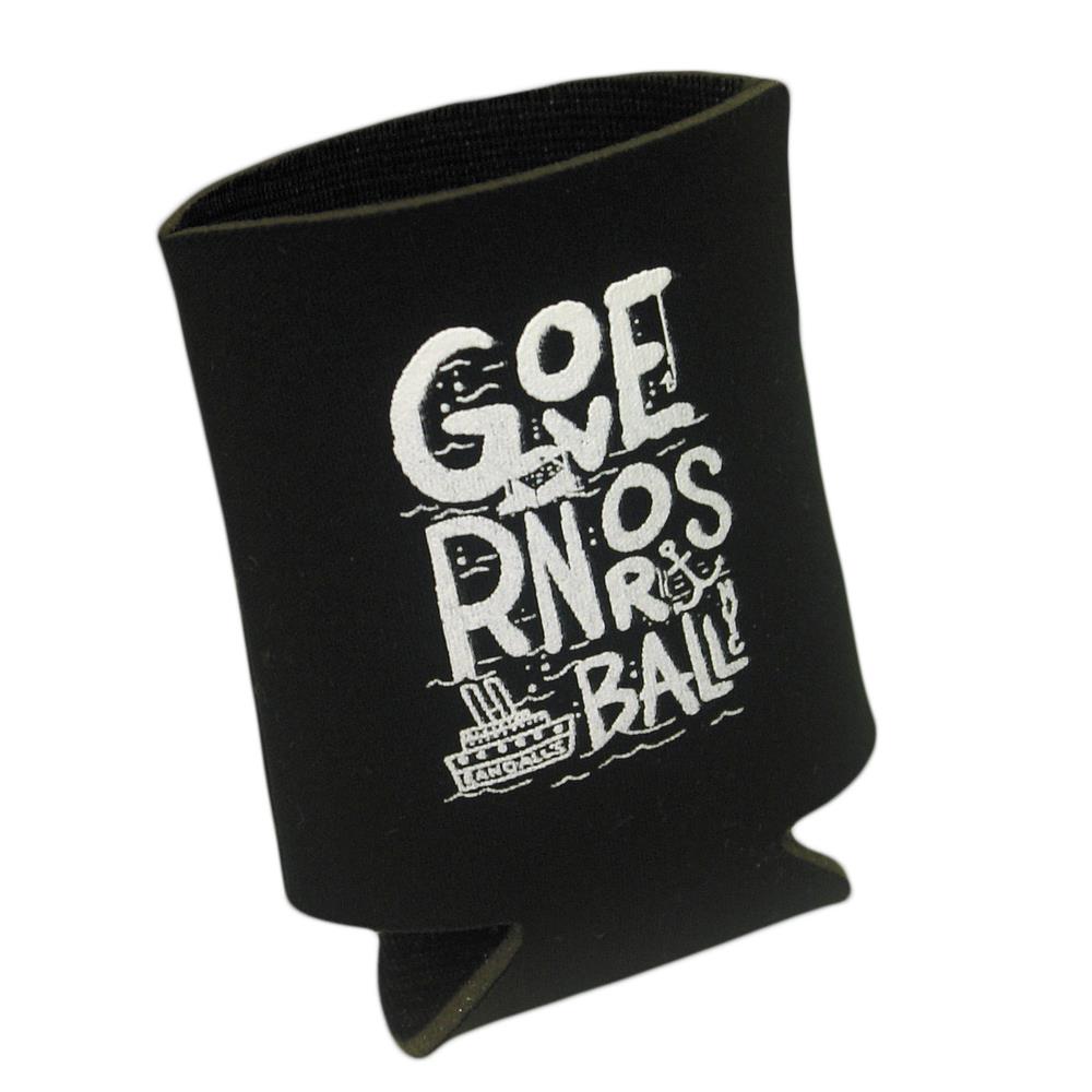 Nautical Black Koozie