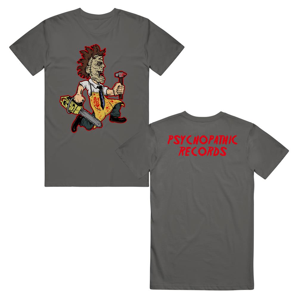 Psychopathic Records - Leatherface Hallowicked Charcoal - T-Shirt 