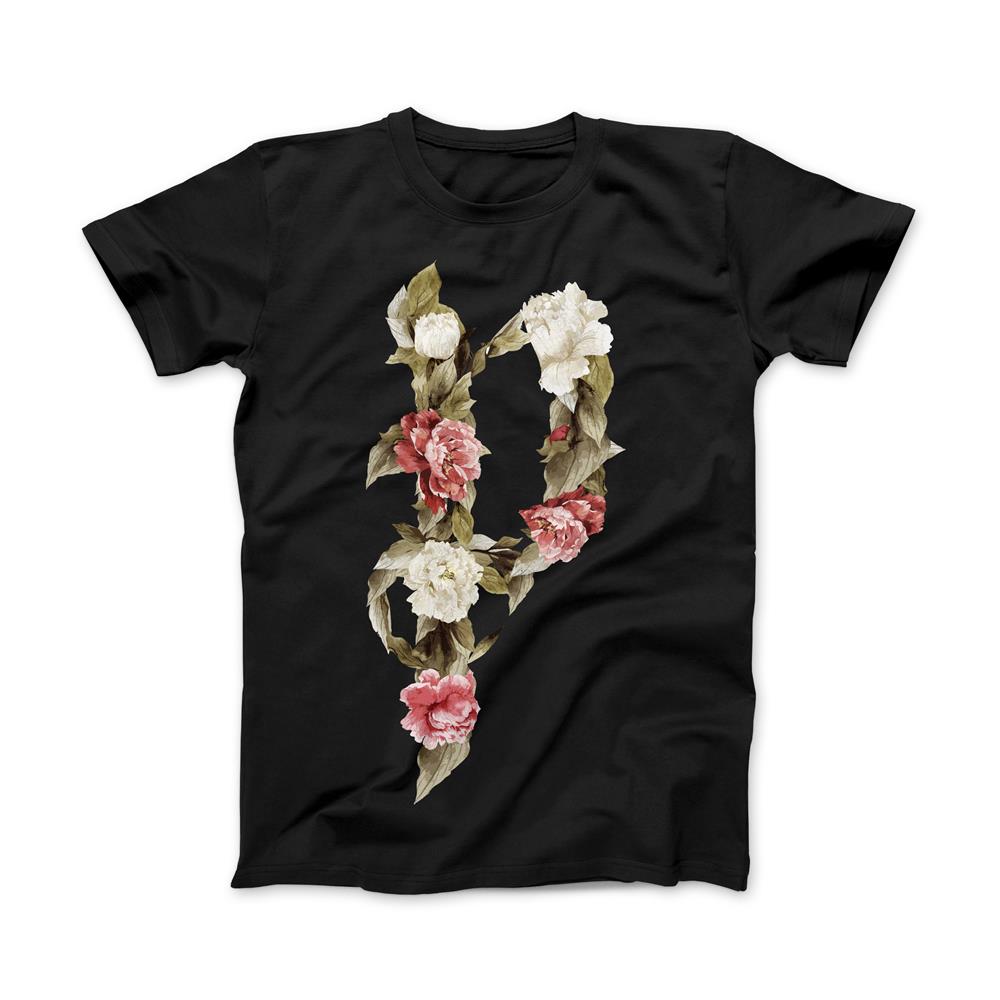 Floral Muse Black T-Shirt : EVR0 : Polyphia