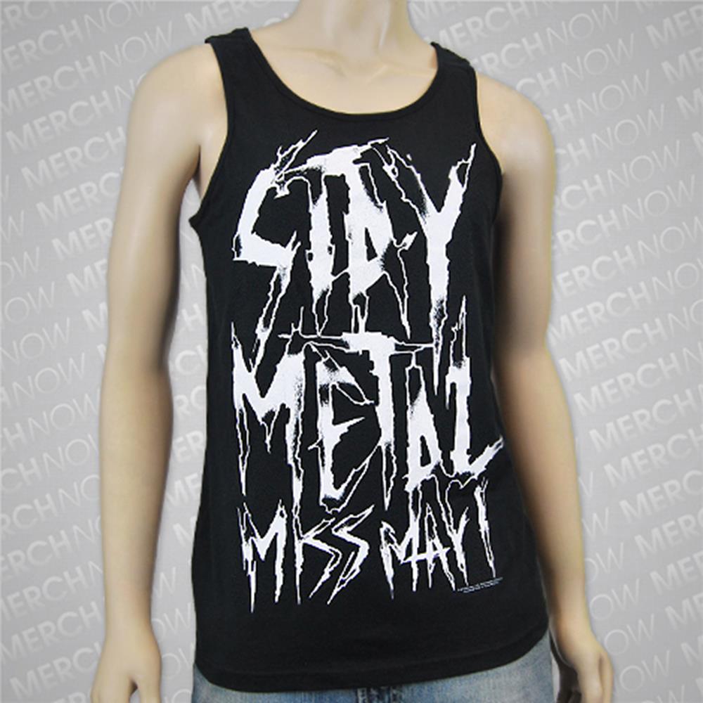 Stay Metal Black Tank Top : MMI0 : MerchNOW - Your Favorite Band Merch ...