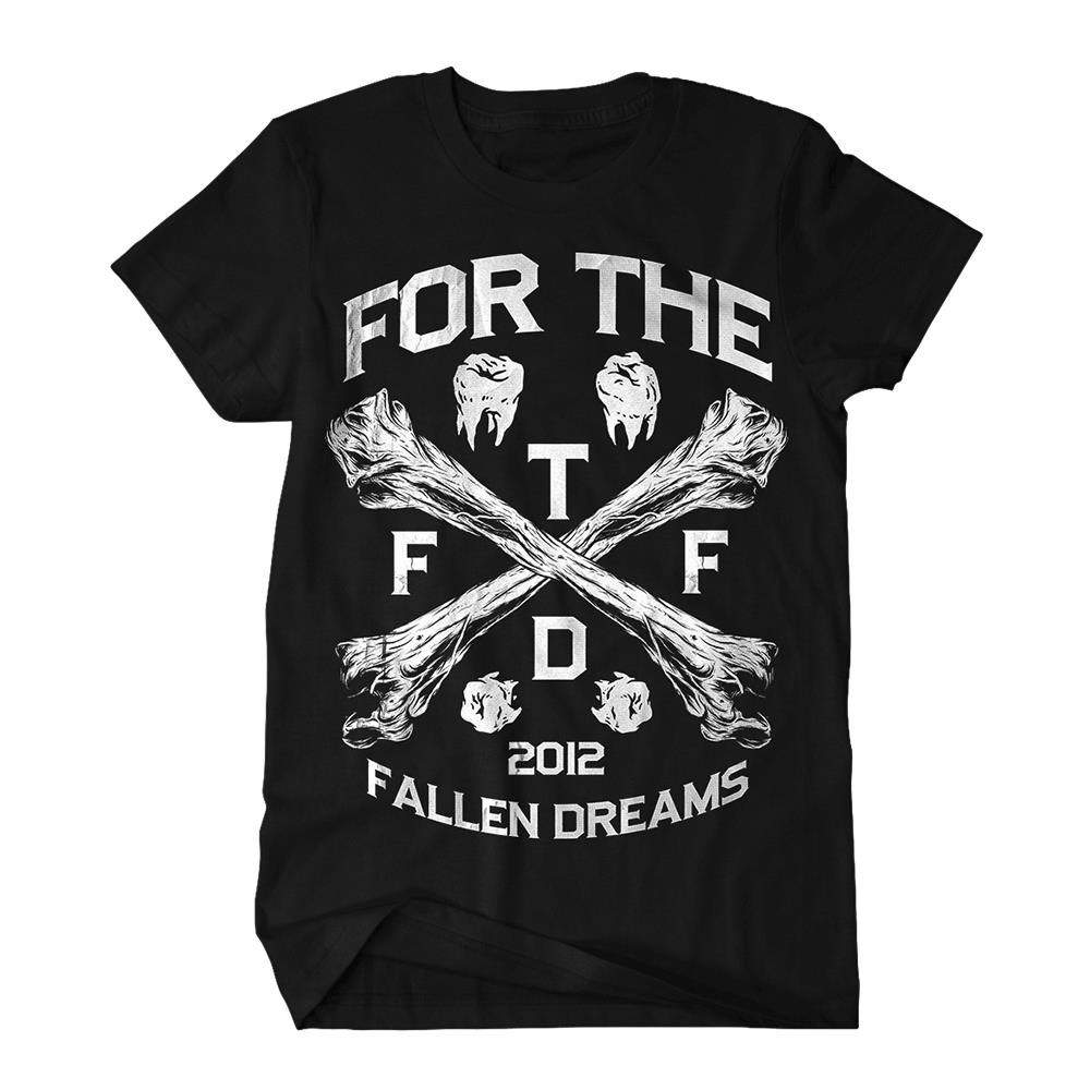 Product image T-Shirt For The Fallen Dreams Bones Black